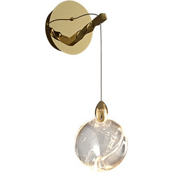 Изображение товара Бра светодиодное Delight Collection Colvin MT9176-1WB titanium gold Изображение товара Бра светодиодное Delight Collection Colvin MT9176-1WB titanium gold