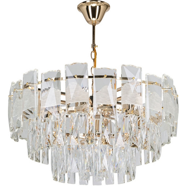 

Подвесная люстра каскадная хрусталь De City Бриз 111016607, Прозрачный, Бриз 111016607