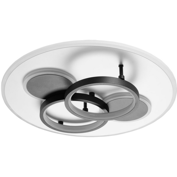 

Потолочная люстра светодиодная с пультом De City Драйв 377015101, Белый, Драйв 377015101