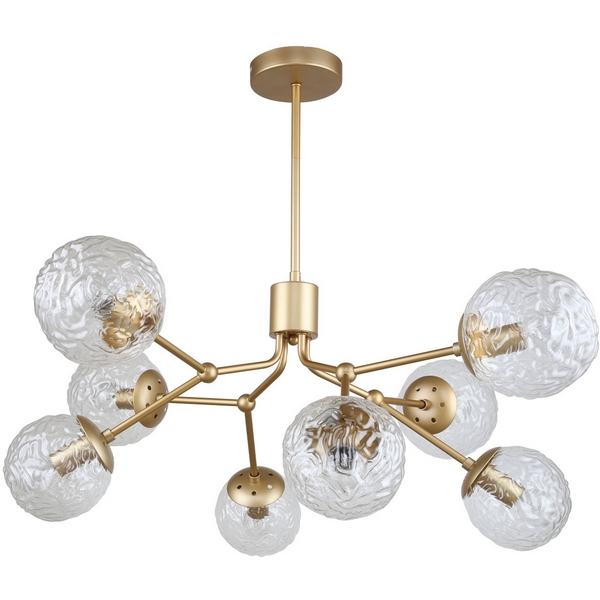 

Потолочная люстра на штанге DeMarkt Гамбург 605018208 (плафоны шарики), Гамбург 605018208