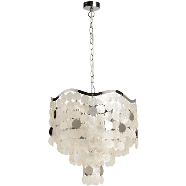 Изображение товара Подвесная люстра De City Эмилия 607015106 стиль модерн с стеклянным плафоном и регулятором высоты