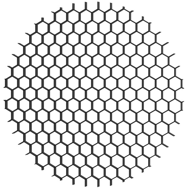 

Антибликовая решетка MR16, D50xH2mm Denkirs Net DK1500-BK, Net DK1500-BK