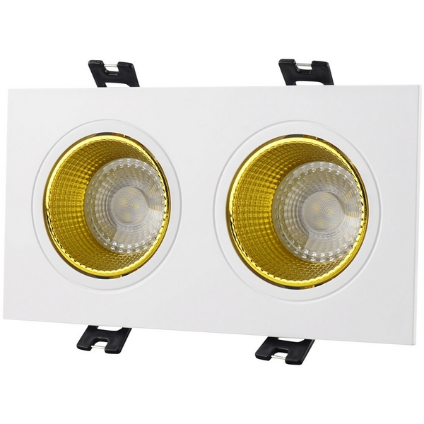 

Встраиваемый светильник светодиодный Denkirs DK3072-WH+YE, Белый, DK3020WYE DK3072-WH+YE