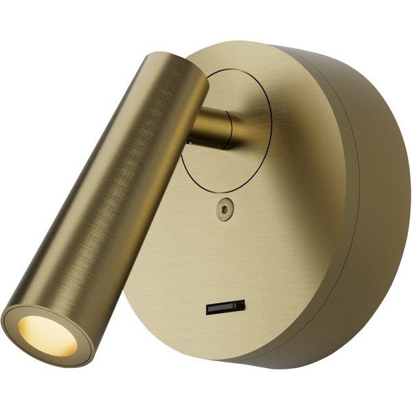 

Спот Denkirs Shine Wall DK5072-SB 3W сатинированная латунь, SHINE WALL DK5072-SB