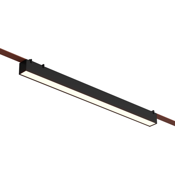 

Трековый светильник низкоковольтный для ременной системы LED 48V Denkirs Belty Linear DK5576-BK, Черный, BELTY LINEAR DK5576-BK