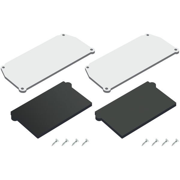 

Комплект торцевых заглушек для профиля Flod, черный Denkirs Flod DK5852-BK, Flod DK5852-BK
