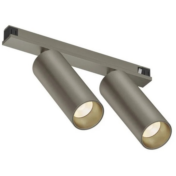 

Трековый светильник магнитный светодиодный Denkirs Shine Spot Zigbee DK5942-DN 48В 8Вт*2 2700-6000K темный никель алюминий, SHINE SPOT ZigBee DK5942-DN
