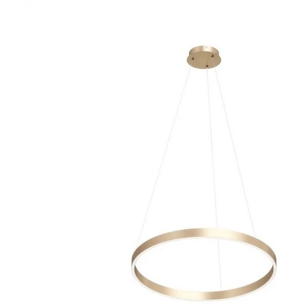 

Подвесной светильник светододный Denkirs Raydia DK6273-SG 60 Вт 3000–4000К металл+акрил, матовое золото, RAYDIA DK6273-SG