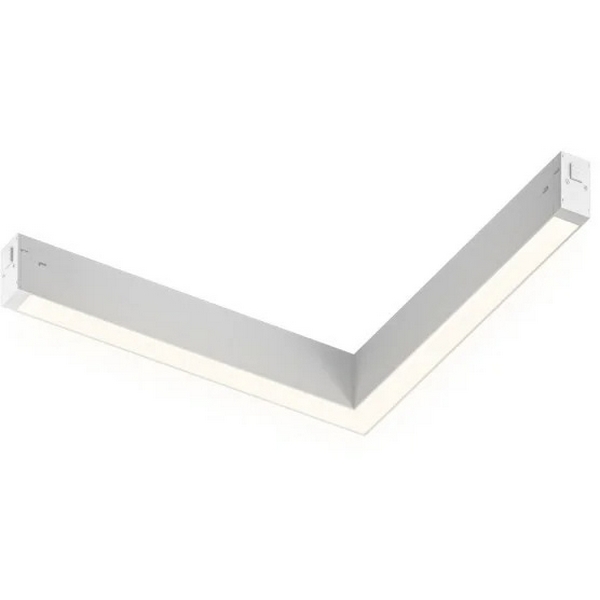 

Трековый светильник угловой светодиодный однофазный Denkirs Simple Linear DK8114-WH 220V 18W 3000K, белый, SIMPLE LINEAR DK8114-WH