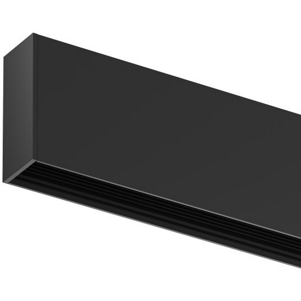 Шинопровод однофазный накладной/подвесной 220V 2 метра Denkirs SMART SLIM BASE | СМАРТ СЛИМ БЕЙС TR2402-BK