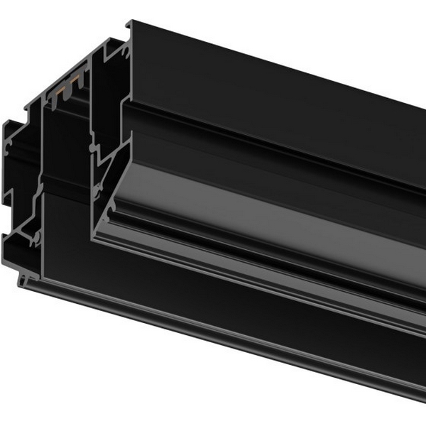 Изображение товара Шинопровод однофазный для натяжного потолка 220V 3 метра Denkirs SMART SLIM ONE | СМАРТ СЛИМ УАН TR2443-BK