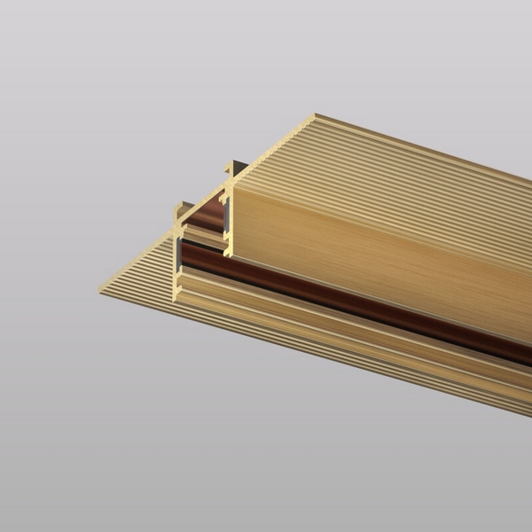 

Шинопровод магнитный встраиваемый для ГКЛ 12,5мм, 2м, 48В DC, IP20, сатинированная латунь, алюминий Denkirs Shine Hide TR5702-SB, SHINE HIDE TR5702-SB