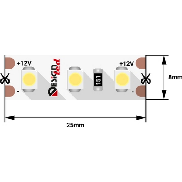 

Светодиодная лента DesignLed Lux DSG3120-12-NW-33 (5 шт.), Lux DSG3120-12-NW-33