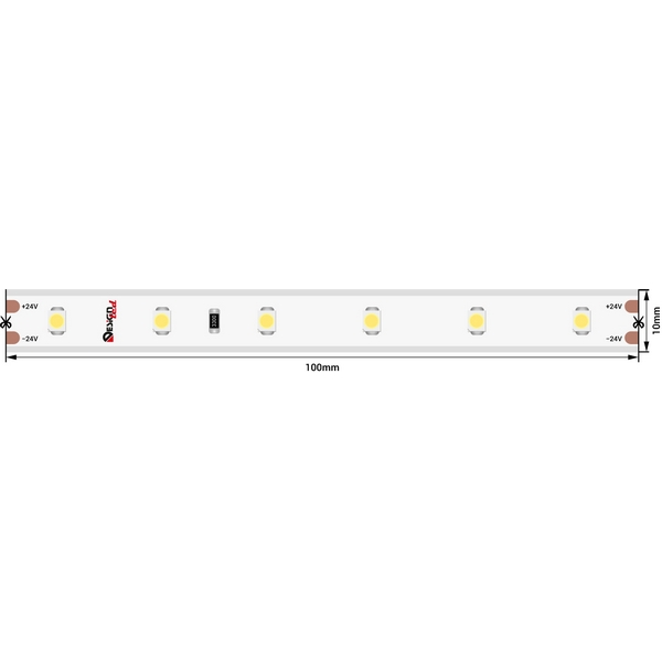 Изображение товара Влагозащищенная 220V светодиодная лента IP65 500 см DesignLed DSG360-24-W-65