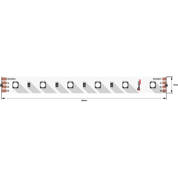 

Светодиодная лента DesignLed Lux DSG3A60-24-RGB-33 (5 шт.), Lux DSG3A60-24-RGB-33