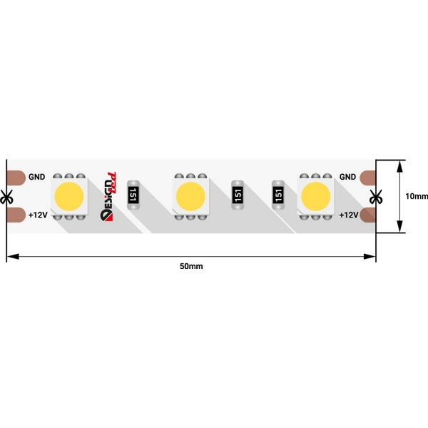 

Светодиодная лента DesignLed Lux DSG560-12-W-33 (5 шт.), Lux DSG560-12-W-33