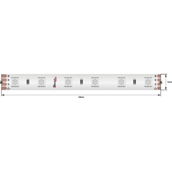 

Светодиодная лента DesignLed Lux DSG560-24-RGB-65 (5 шт.), Lux DSG560-24-RGB-65