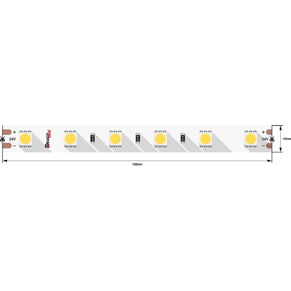 

Светодиодная лента DesignLed Lux DSG560-24-W-33 (5 шт.), Lux DSG560-24-W-33