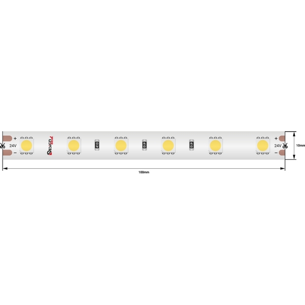 

Светодиодная лента DesignLed Lux DSG560-24-WW-65 (5 шт.), Lux DSG560-24-WW-65