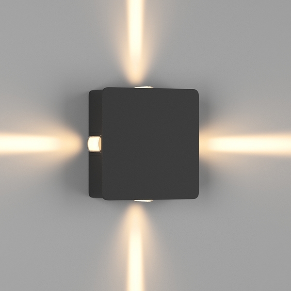 

Архитектурная подсветка IP54 DesignLed GW GW-A130-4-4-BL-WW, Черный, GW GW-A130-4-4-BL-WW