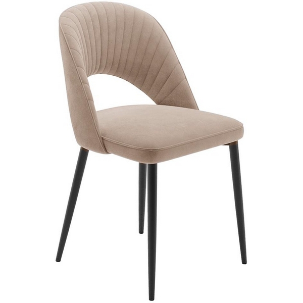 

Стул DikLine 448 B03 BEIGE, ножки черные 00-00070666 Dikline, 00-00070666