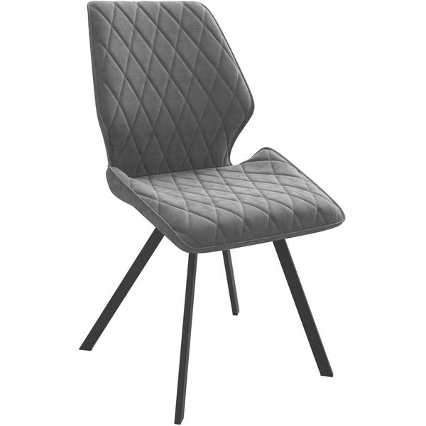 

Стул DikLine 242PRO B22 GREY, ножки черные 00-00070730 Dikline, 00-00070730
