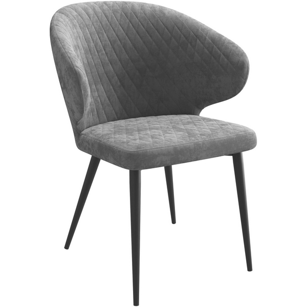 

Стул DikLine 355PRO B22 GREY, ножки черные 00-00070746 Dikline, 00-00070746
