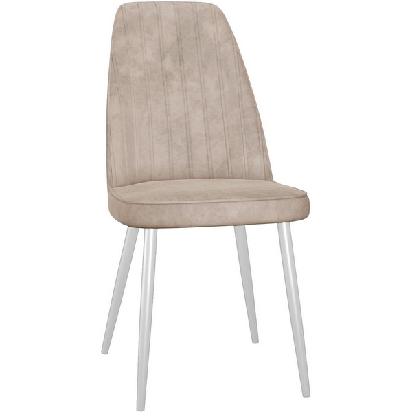 

Стул DikLine 326 B03 BEIGE, ножки белые арт.00-00074243 Dikline, 00-00074243
