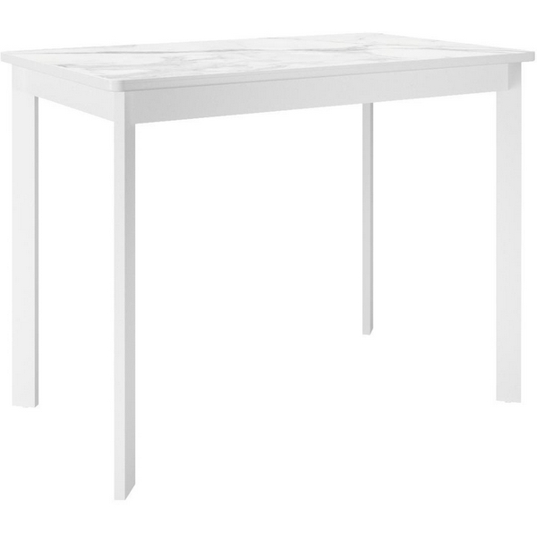 Изображение товара Стол DikLine LK90 кухонный прямоугольный белый керамика МДФ 90x65 см