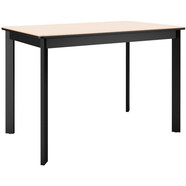 

Стол DikLine LK110 Керамика Krater Perla (бежевый матовый) /подстолье черное/опоры черные Dikline, 00-00075475