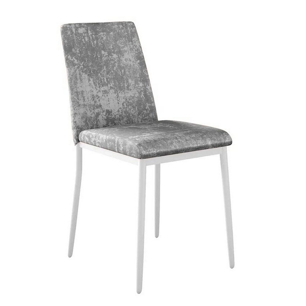 

Стул DikLine 270 M13 светло-серый, ножки белые арт.00-00077524 Dikline, 00-00077524