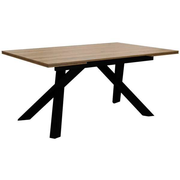 

Стол DikLine DX140 Дуб галифакс/опоры черные (2 уп.) Dikline, 00-00081856