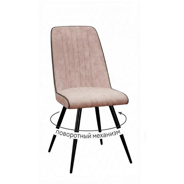 

Стул DikLine 324 поворотный B03 BEIGE, ножки черные 00-00084755 Dikline, 00-00084755