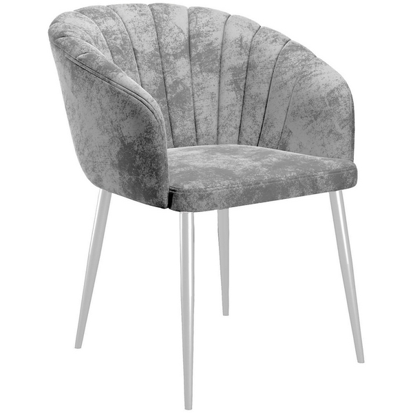 Изображение товара Стул DikLine 441М M13 светло-серый, ножки белые 00-00085619