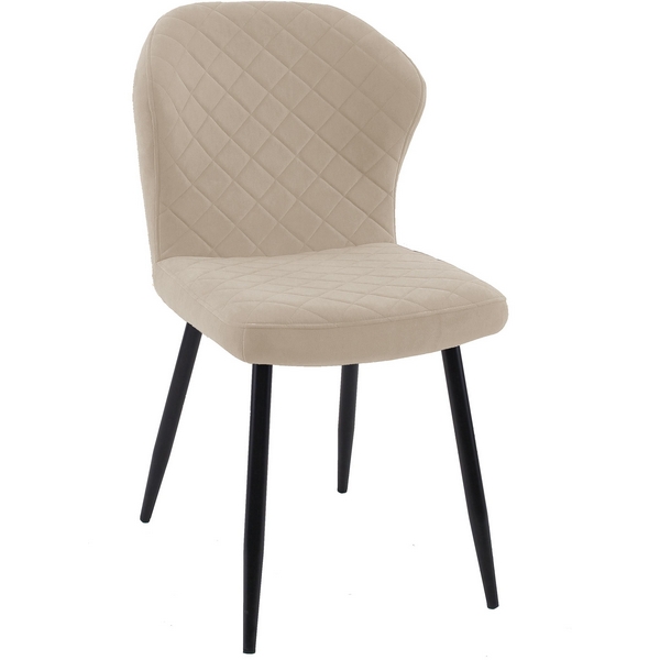 

Стул B03 BEIGE, ножки черные Dikline 00-00058894, 00-00058894