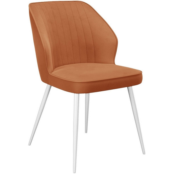 

Стул B17 TERRACOTTA, ножки белые Dikline 00-00059809, 00-00059809