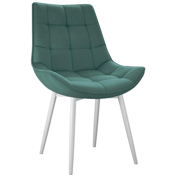 

Стул микровелюр Z39 авокадо, ножки белые Dikline 00-00054904, 00-00054904