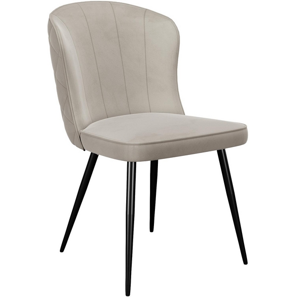 

Стул B03 BEIGE, ножки черные Dikline 00-00060782, 00-00060782