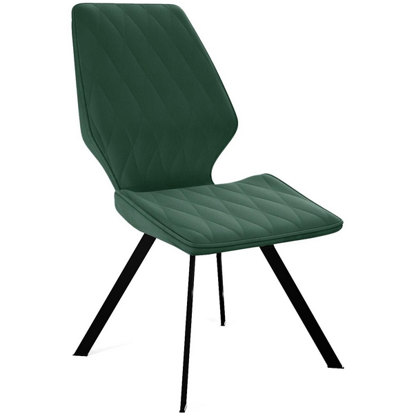 

Стул 242M B10 GREEN/ ножки черные Dikline 00-00062069, 00-00062069