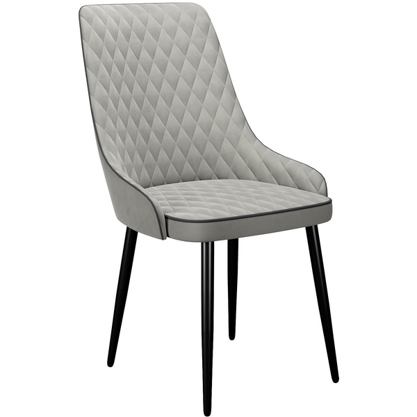 

Стул DikLine 305 B22 GREY ,ножки черные Dikline, 305 00-00061951