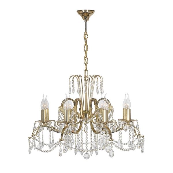 

Подвесная люстра 1.1.8.300 Dio D'Arte Alessandria E G, Золото, Alessandria Alessandria E 1.1.8.300 G