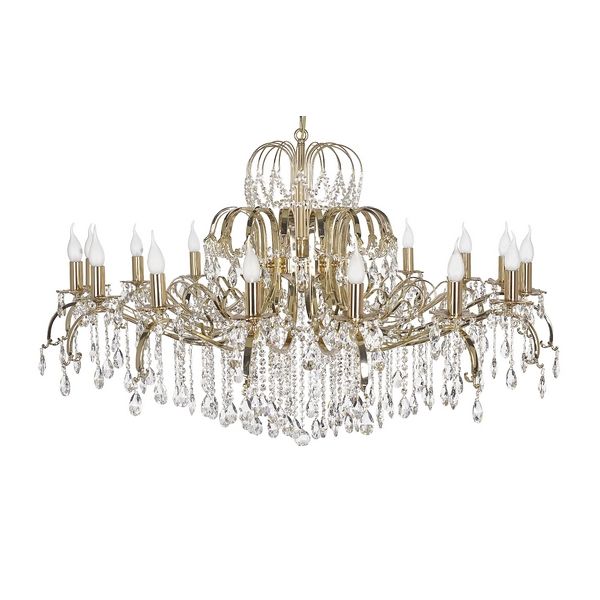 

Подвесная люстра Alessandria E 1.1.L.16.400 G (Dio D'Arte), Золото, Alessandria Alessandria E 1.1.L.16.400 G