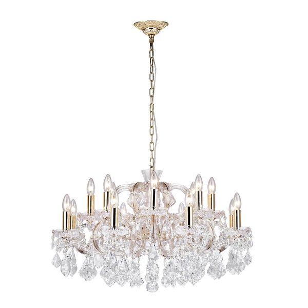 

Подвесная люстра хрусталь Diamante E 1.1.16.300 G (Dio D'Arte), Прозрачный, Diamante Diamante E 1.1.16.300 G
