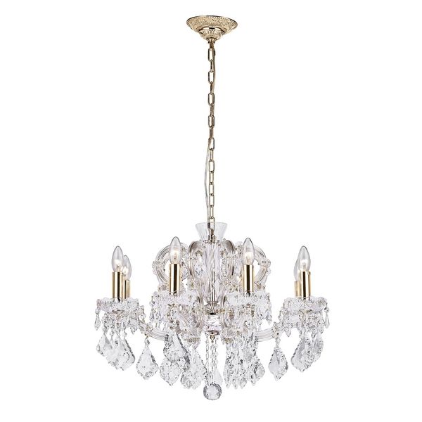 

Подвесная люстра хрусталь Diamante E 1.1.8.300 G (Dio D'Arte), Прозрачный, Diamante Diamante E 1.1.8.300 G