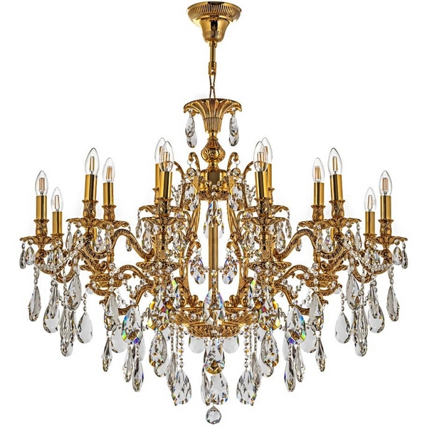 

Подвесная люстра Dio D'Arte Opera Opera E 1.1.18.200 CG подсвечник с подвесками, Золото, Opera Opera E 1.1.18.200 CG