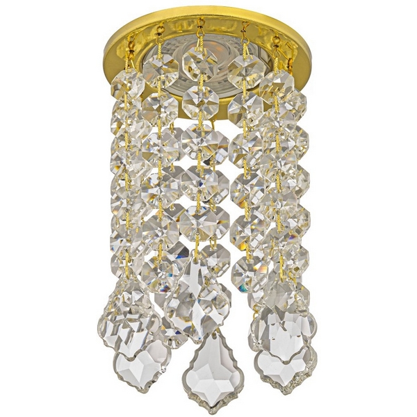 

Встраиваемый светильник хрустальный Dio D'Arte Osimo Gold Osimo GU10.5.14.8.222 G, Прозрачный;золото, Osimo Gold Osimo GU10.5.14.8.222 G