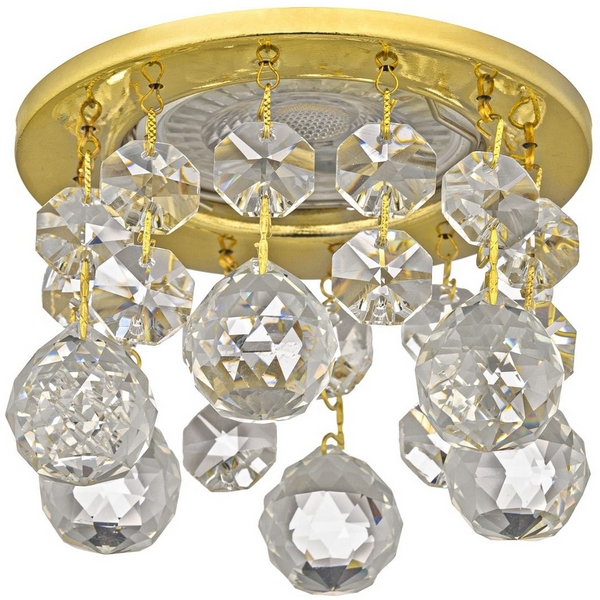 

Встраиваемый светильник хрустальный Dio D'Arte Osimo Gold GU10.5.14.9.5.118 G, Золото, Osimo Gold Osimo GU10.5.14.9.5.118 G