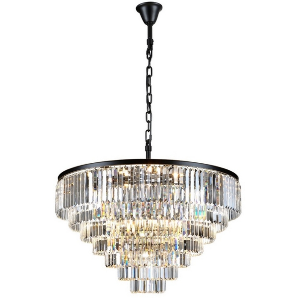 

Большая люстра 3001/01 LM-25 Divinare Nova, Черный, Nova 3001/01 LM-25