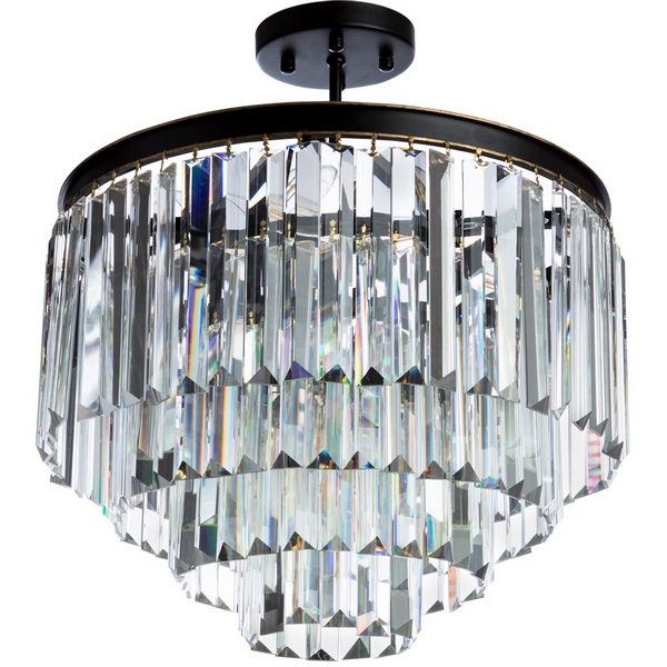 

Потолочная люстра 3001/01 PL-9 Divinare Nova, Черный, Nova 3001/01 PL-9