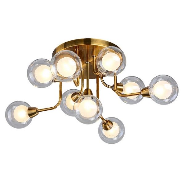 

Потолочная люстра 3360/15 PL-9 Divinare Dallas, Латунь, Dallas 3360/15 PL-9